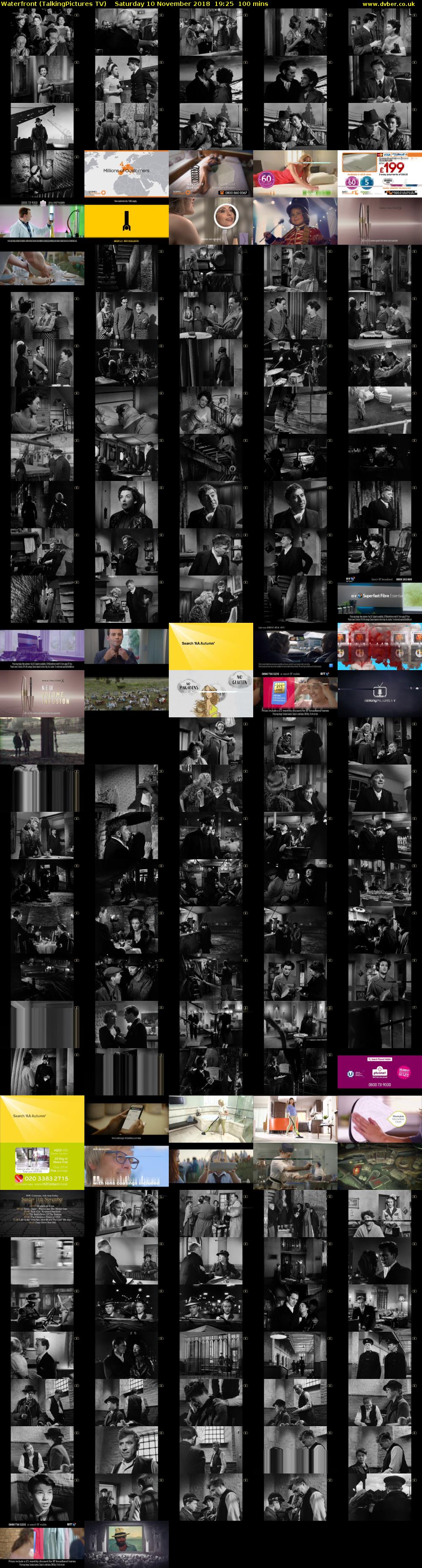 Waterfront (TalkingPictures TV) Saturday 10 November 2018 19:25 - 21:05