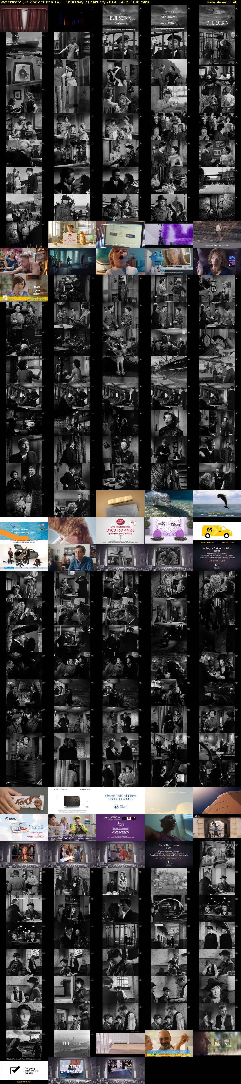 Waterfront (TalkingPictures TV) Thursday 7 February 2019 14:35 - 16:15