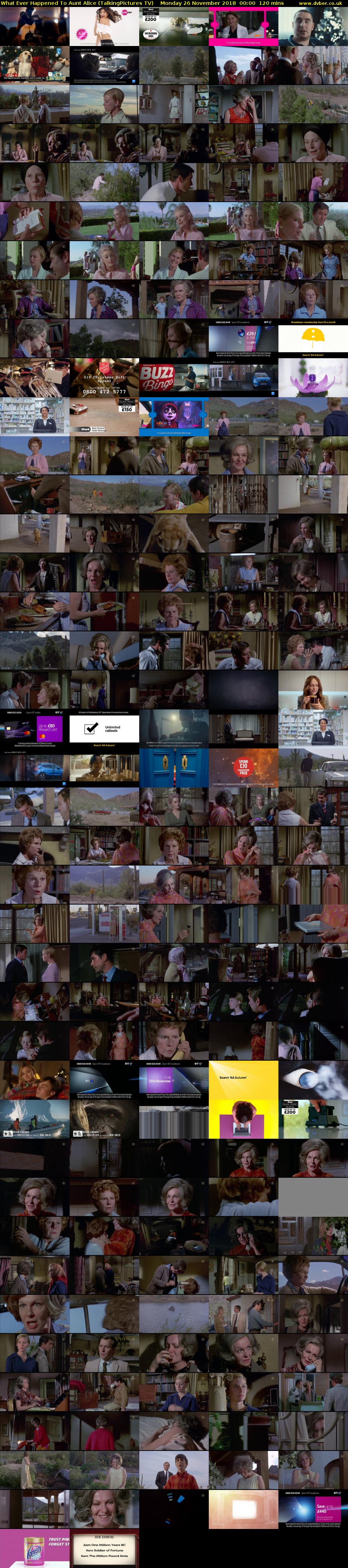 What Ever Happened To Aunt Alice (TalkingPictures TV) Monday 26 November 2018 00:00 - 02:00