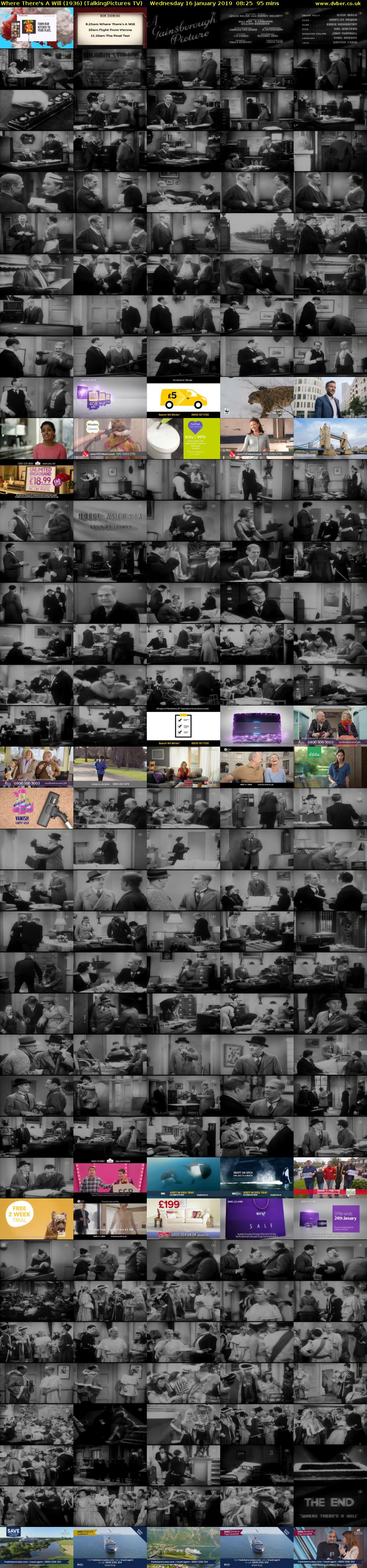 Where There's A Will (1936) (TalkingPictures TV) Wednesday 16 January 2019 08:25 - 10:00