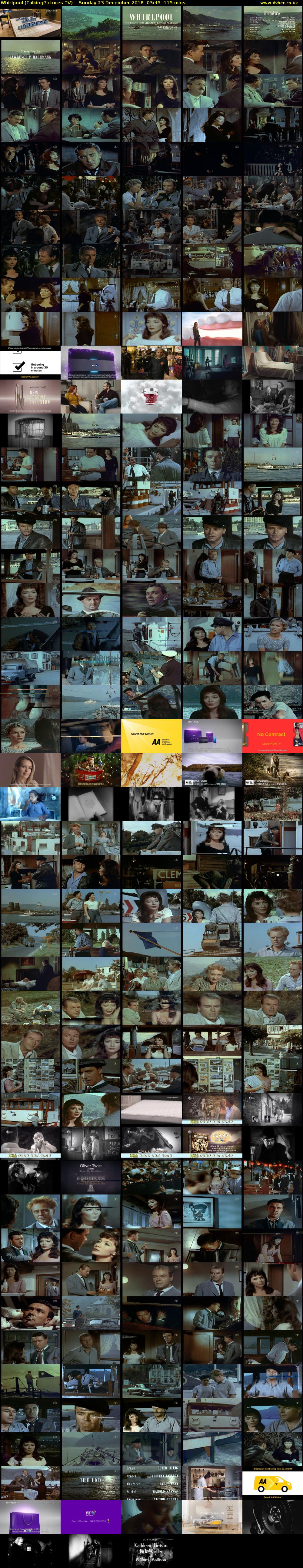 Whirlpool (TalkingPictures TV) Sunday 23 December 2018 03:45 - 05:40