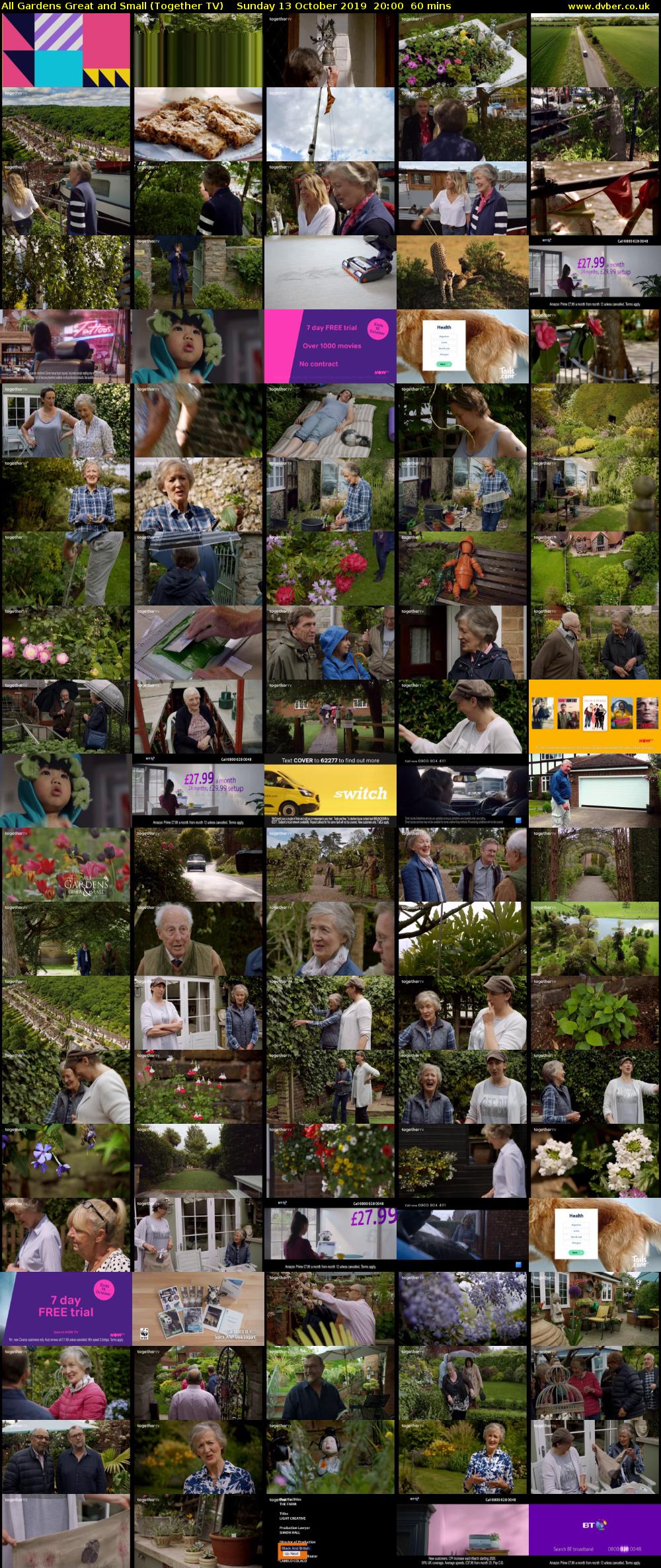 All Gardens Great and Small (Together TV) Sunday 13 October 2019 20:00 - 21:00