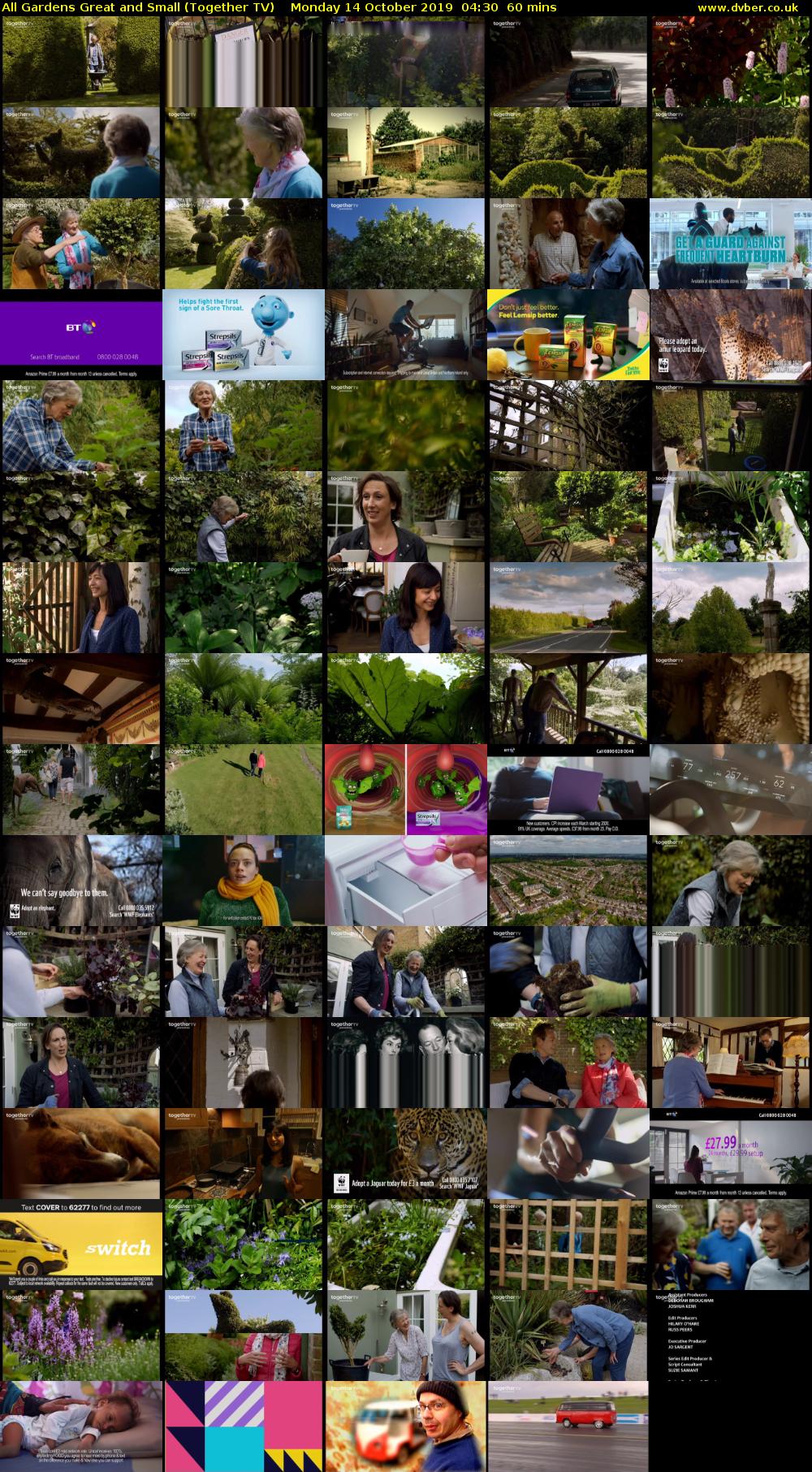 All Gardens Great and Small (Together TV) Monday 14 October 2019 04:30 - 05:30