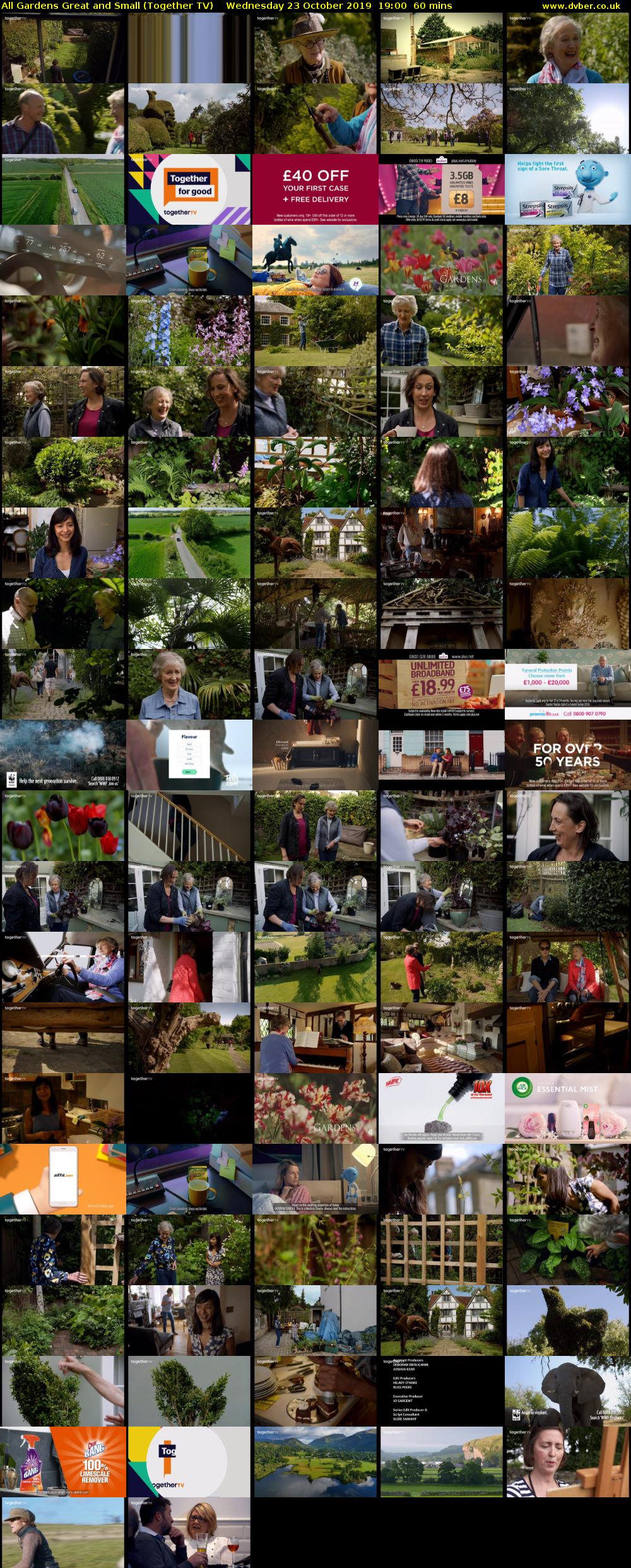 All Gardens Great and Small (Together TV) Wednesday 23 October 2019 19:00 - 20:00