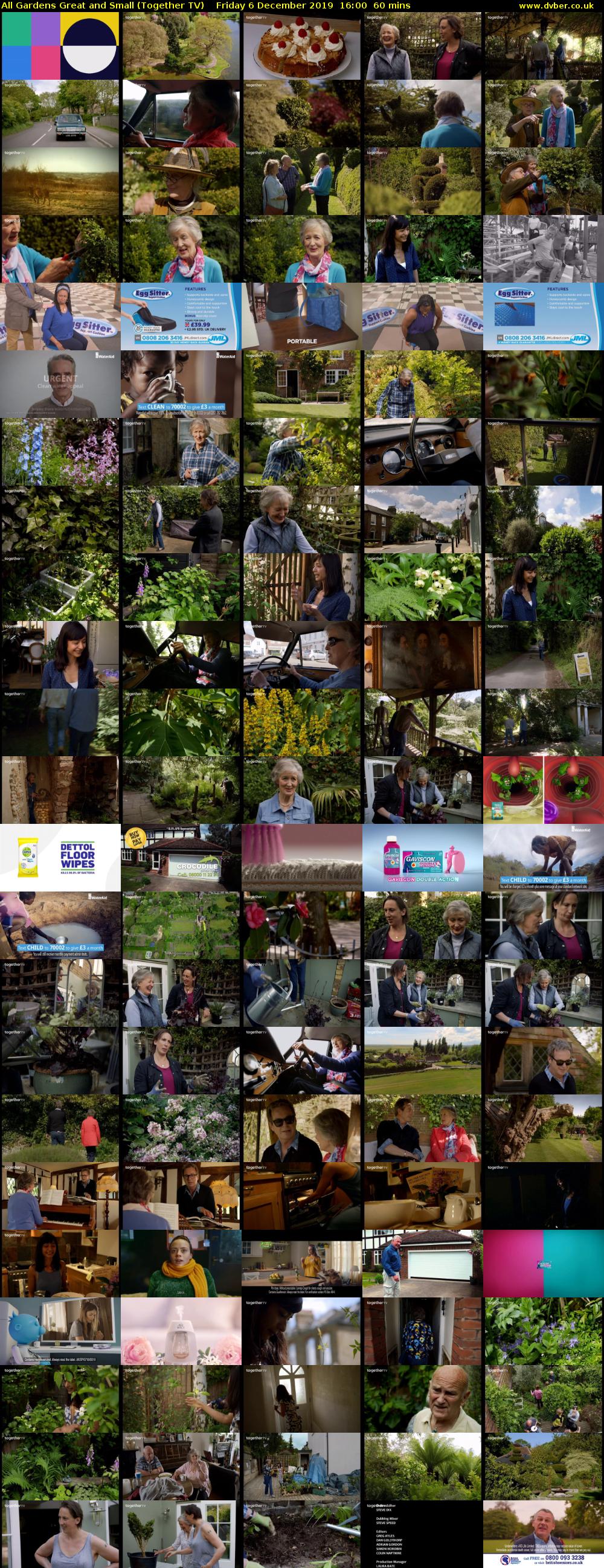 All Gardens Great and Small (Together TV) Friday 6 December 2019 16:00 - 17:00