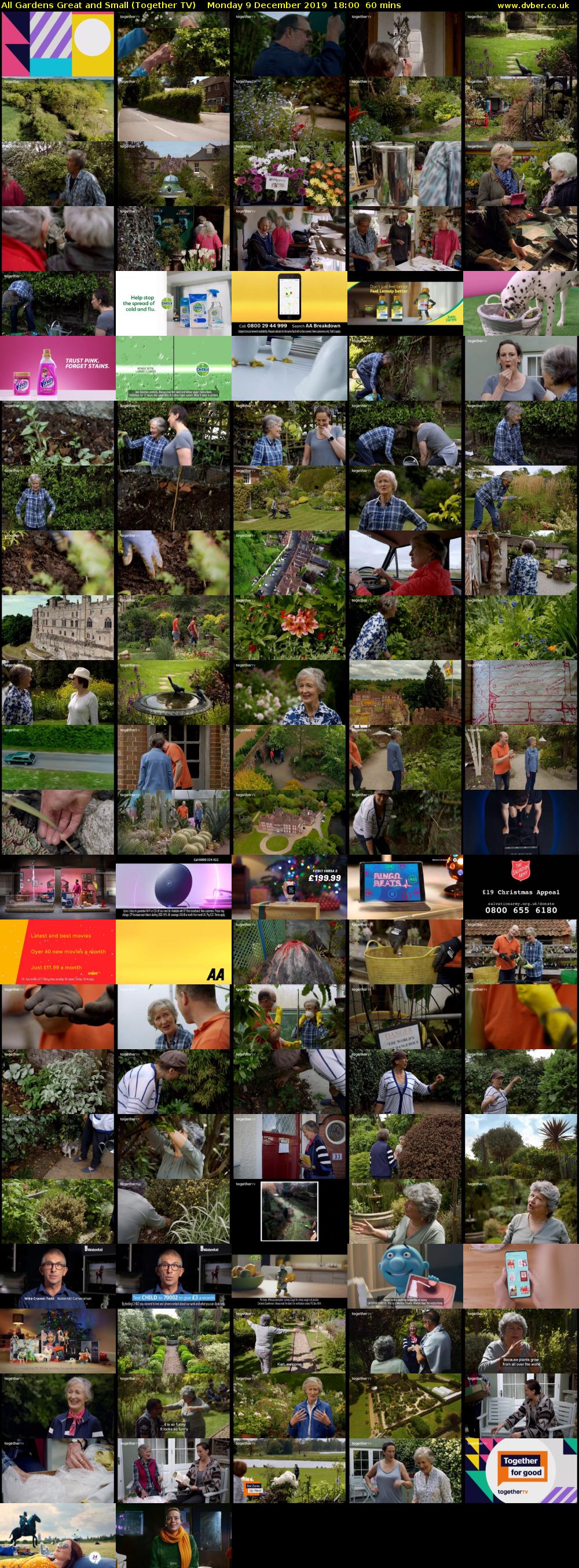 All Gardens Great and Small (Together TV) Monday 9 December 2019 18:00 - 19:00