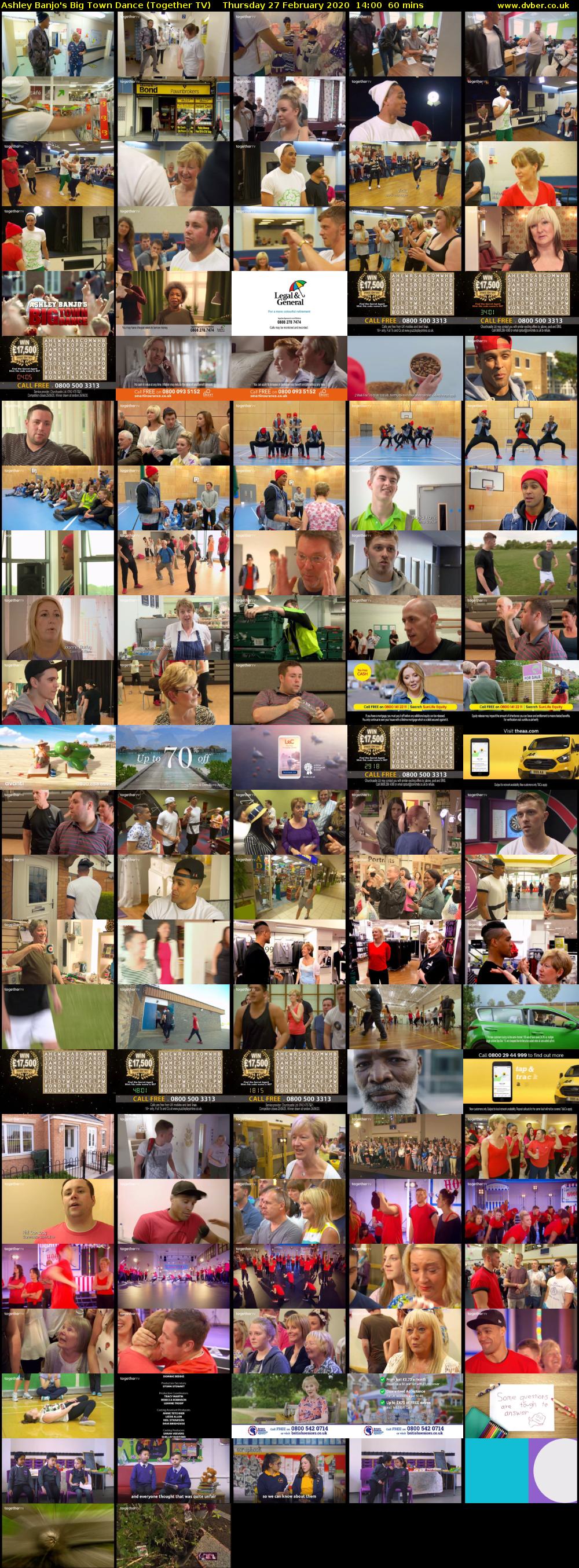 Ashley Banjo's Big Town Dance (Together TV) Thursday 27 February 2020 14:00 - 15:00