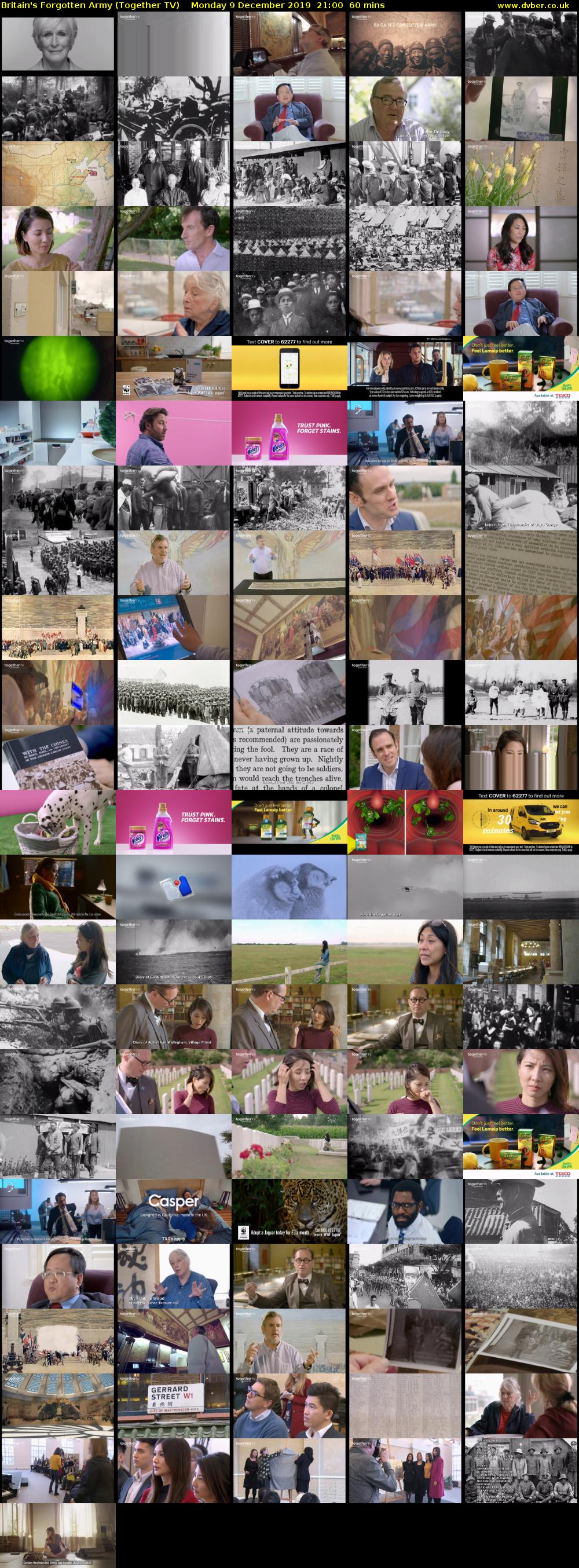 Britain's Forgotten Army (Together TV) Monday 9 December 2019 21:00 - 22:00