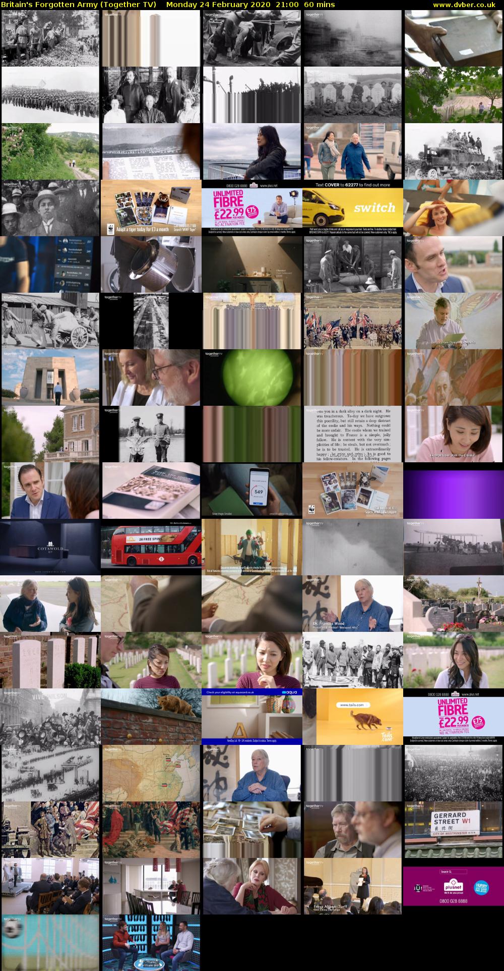 Britain's Forgotten Army (Together TV) Monday 24 February 2020 21:00 - 22:00