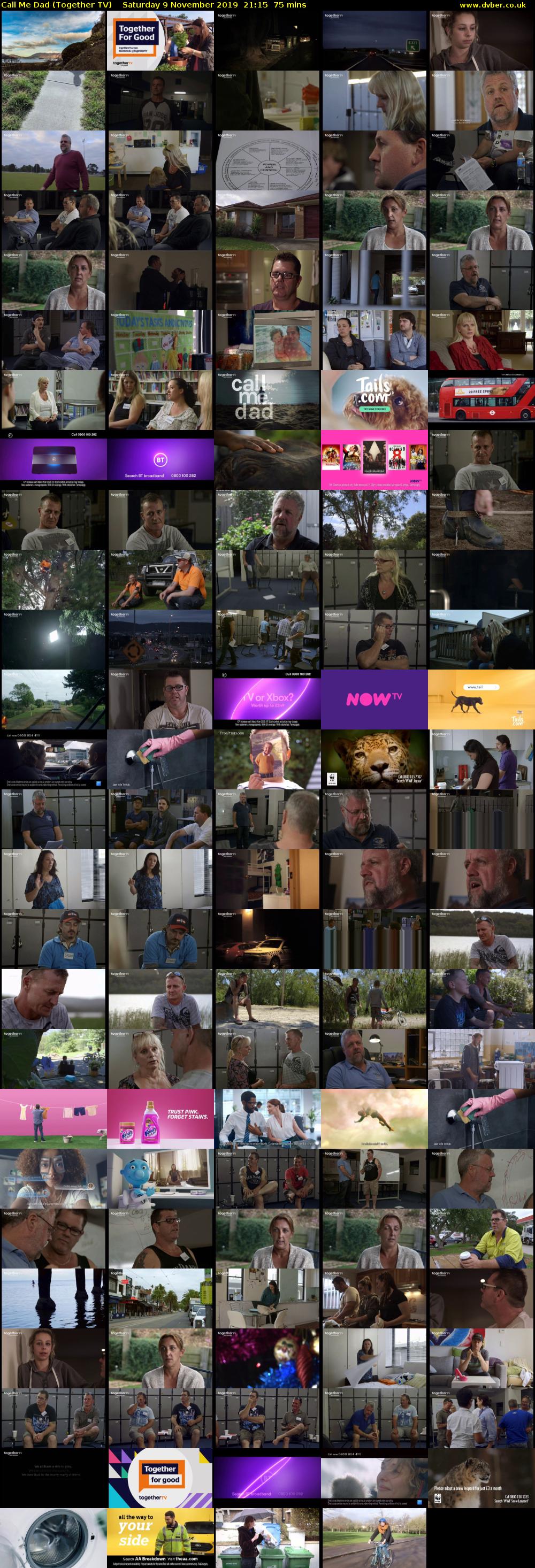 Call Me Dad (Together TV) Saturday 9 November 2019 21:15 - 22:30