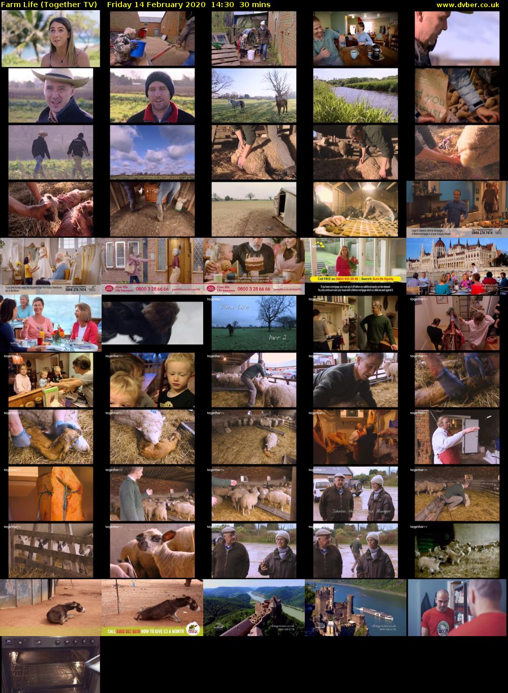 Farm Life (Together TV) Friday 14 February 2020 14:30 - 15:00