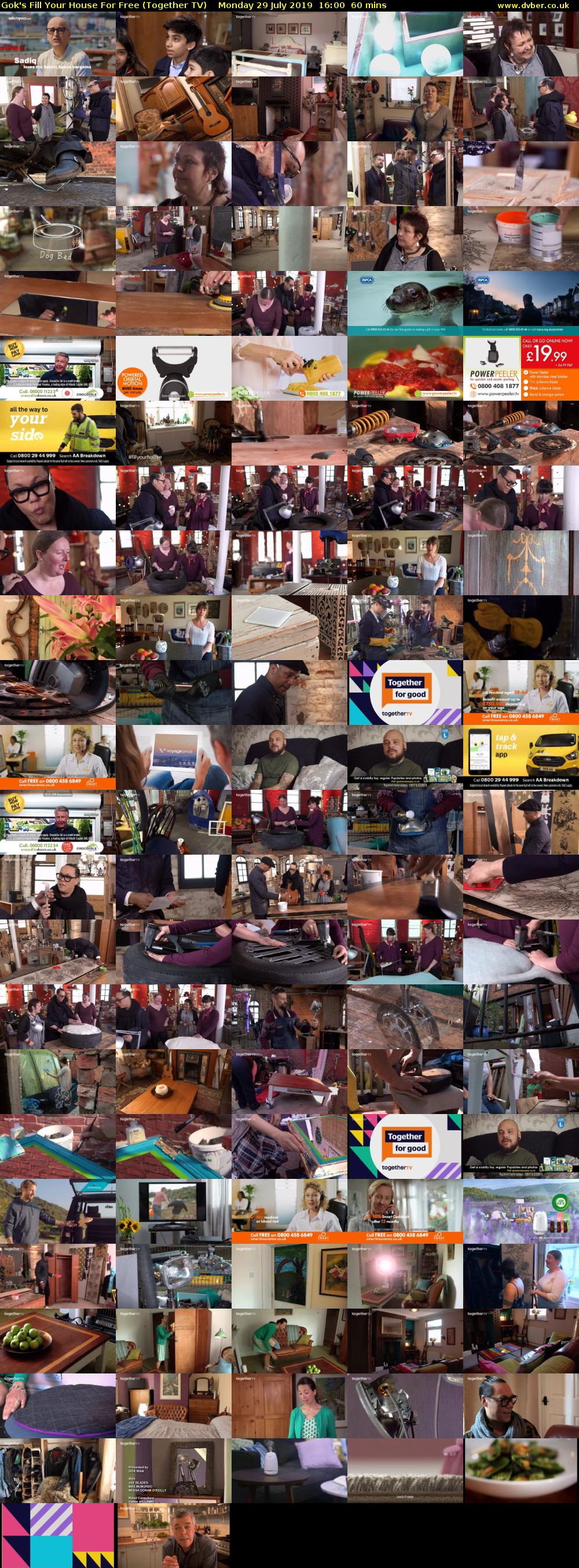 Gok's Fill Your House For Free (Together TV) Monday 29 July 2019 16:00 - 17:00
