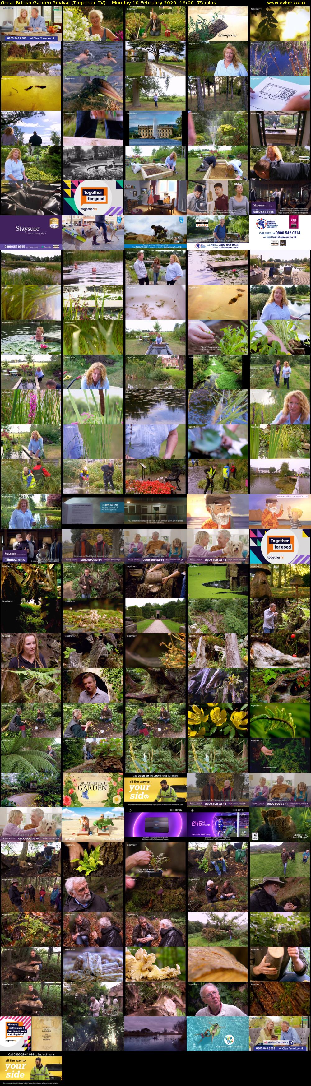 Great British Garden Revival (Together TV) Monday 10 February 2020 16:00 - 17:15