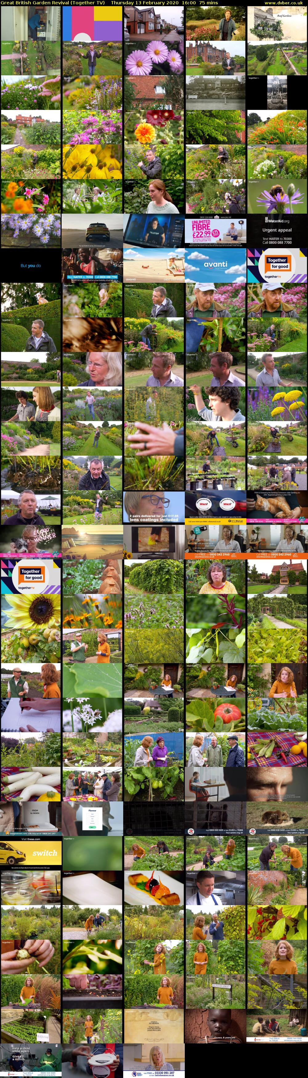 Great British Garden Revival (Together TV) Thursday 13 February 2020 16:00 - 17:15