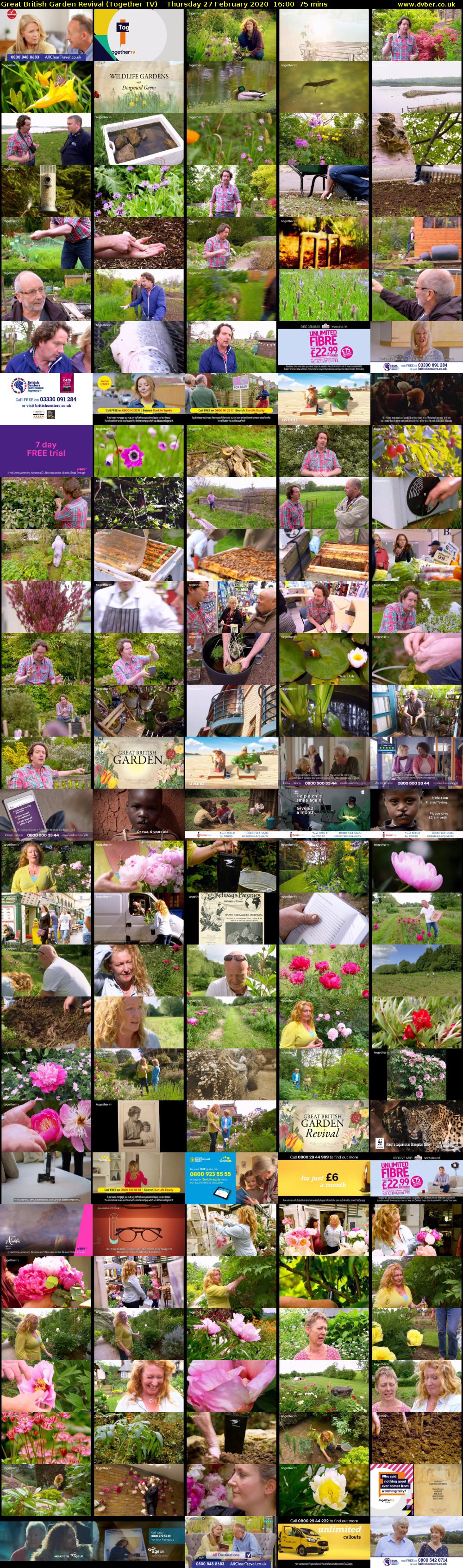 Great British Garden Revival (Together TV) Thursday 27 February 2020 16:00 - 17:15