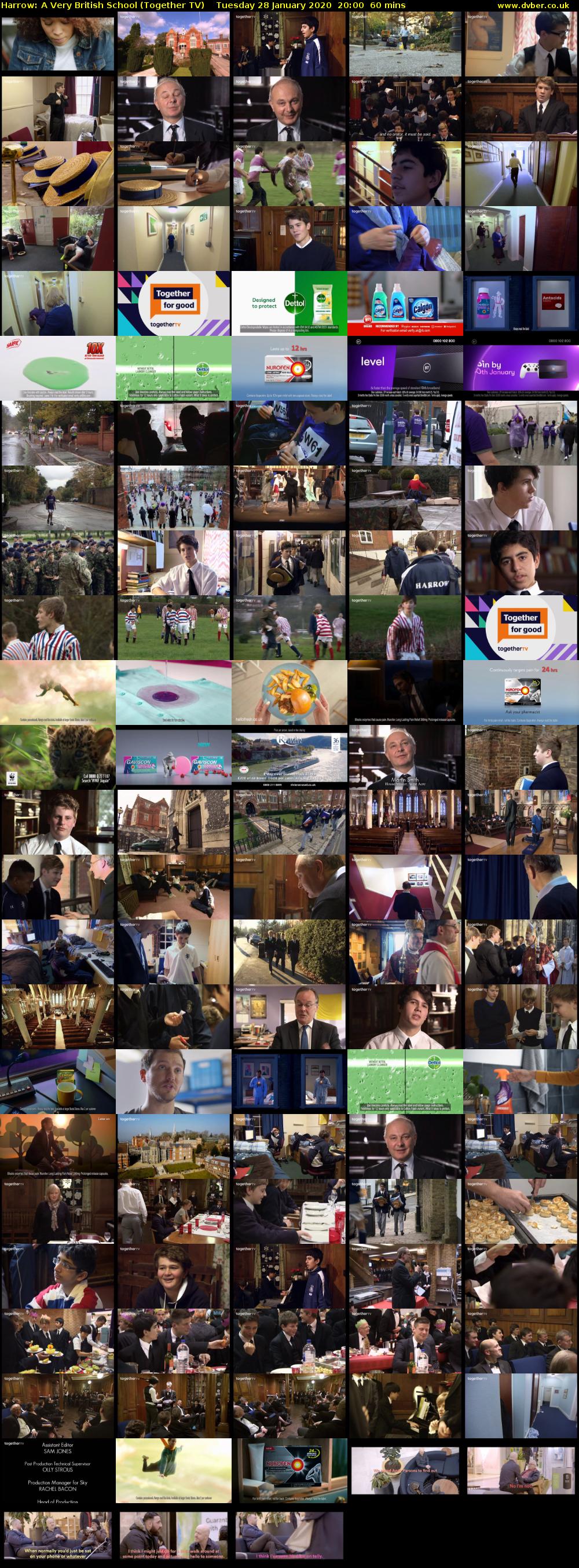 Harrow: A Very British School (Together TV) Tuesday 28 January 2020 20:00 - 21:00