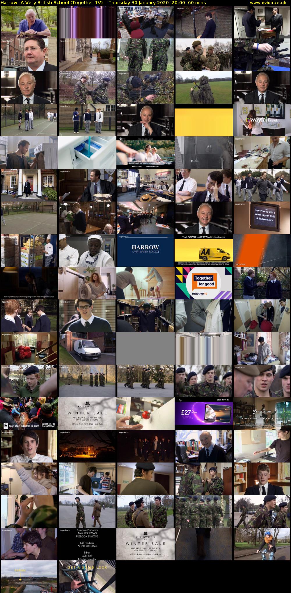 Harrow: A Very British School (Together TV) Thursday 30 January 2020 20:00 - 21:00