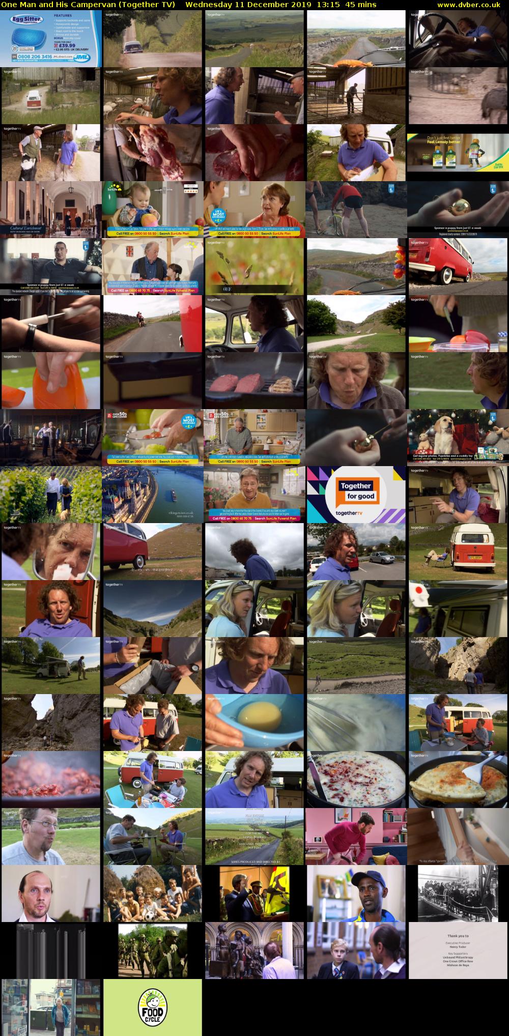 One Man and His Campervan (Together TV) Wednesday 11 December 2019 13:15 - 14:00