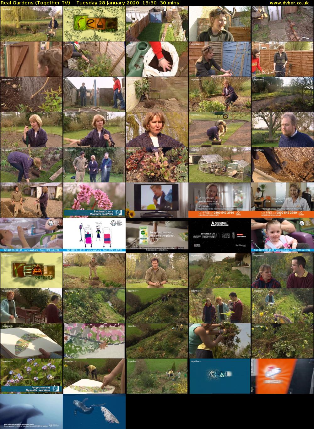 Real Gardens (Together TV) Tuesday 28 January 2020 15:30 - 16:00