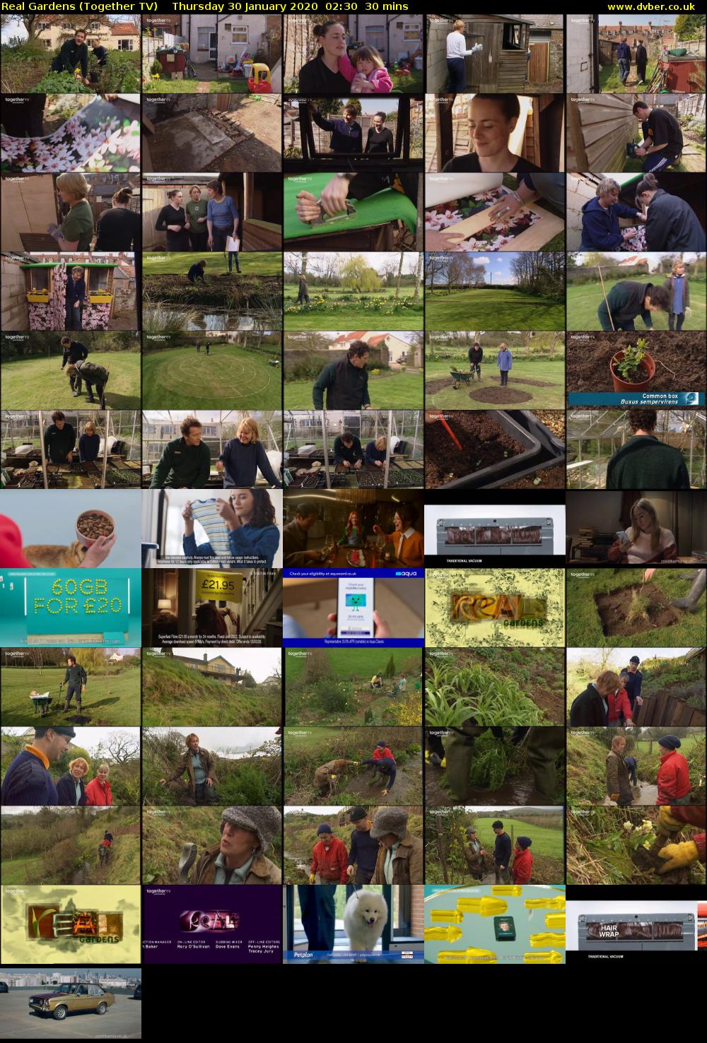 Real Gardens (Together TV) Thursday 30 January 2020 02:30 - 03:00