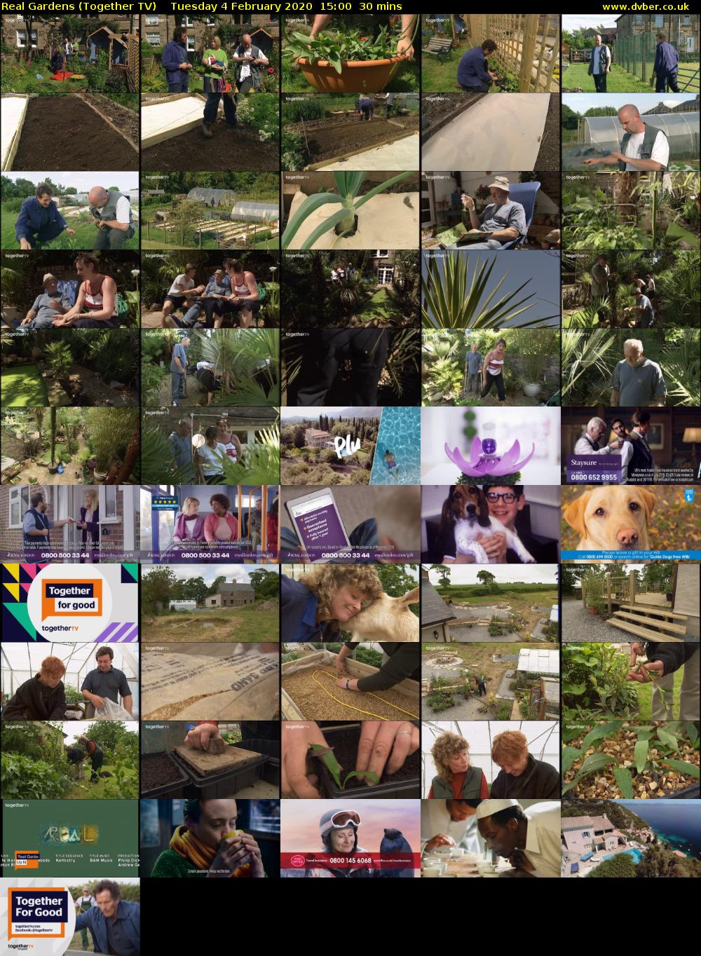 Real Gardens (Together TV) Tuesday 4 February 2020 15:00 - 15:30