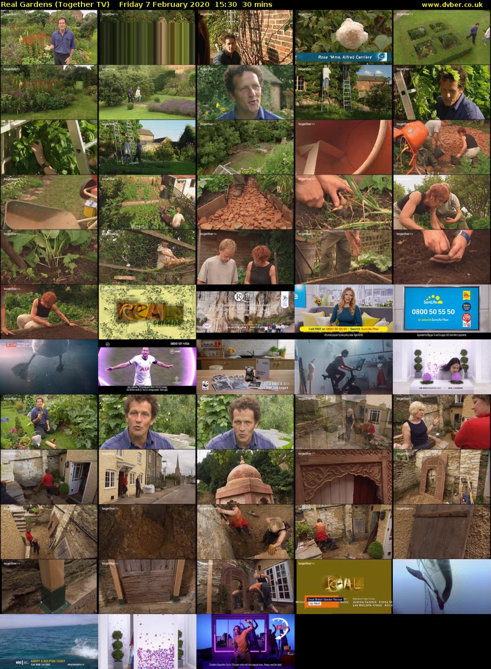 Real Gardens (Together TV) Friday 7 February 2020 15:30 - 16:00