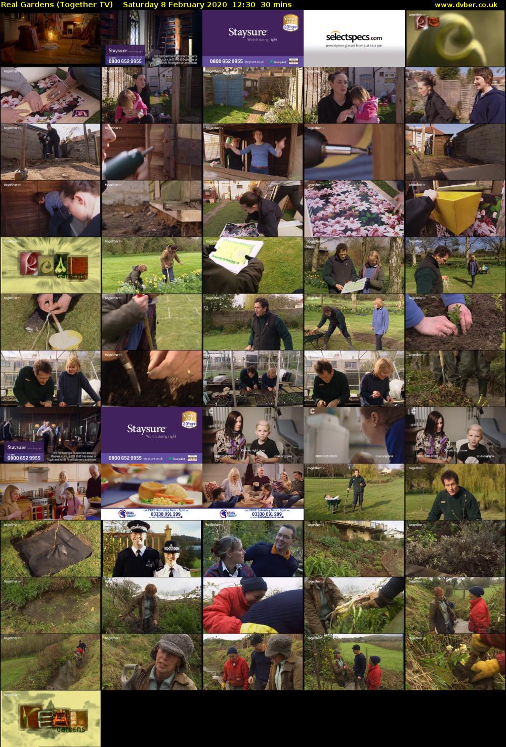 Real Gardens (Together TV) Saturday 8 February 2020 12:30 - 13:00
