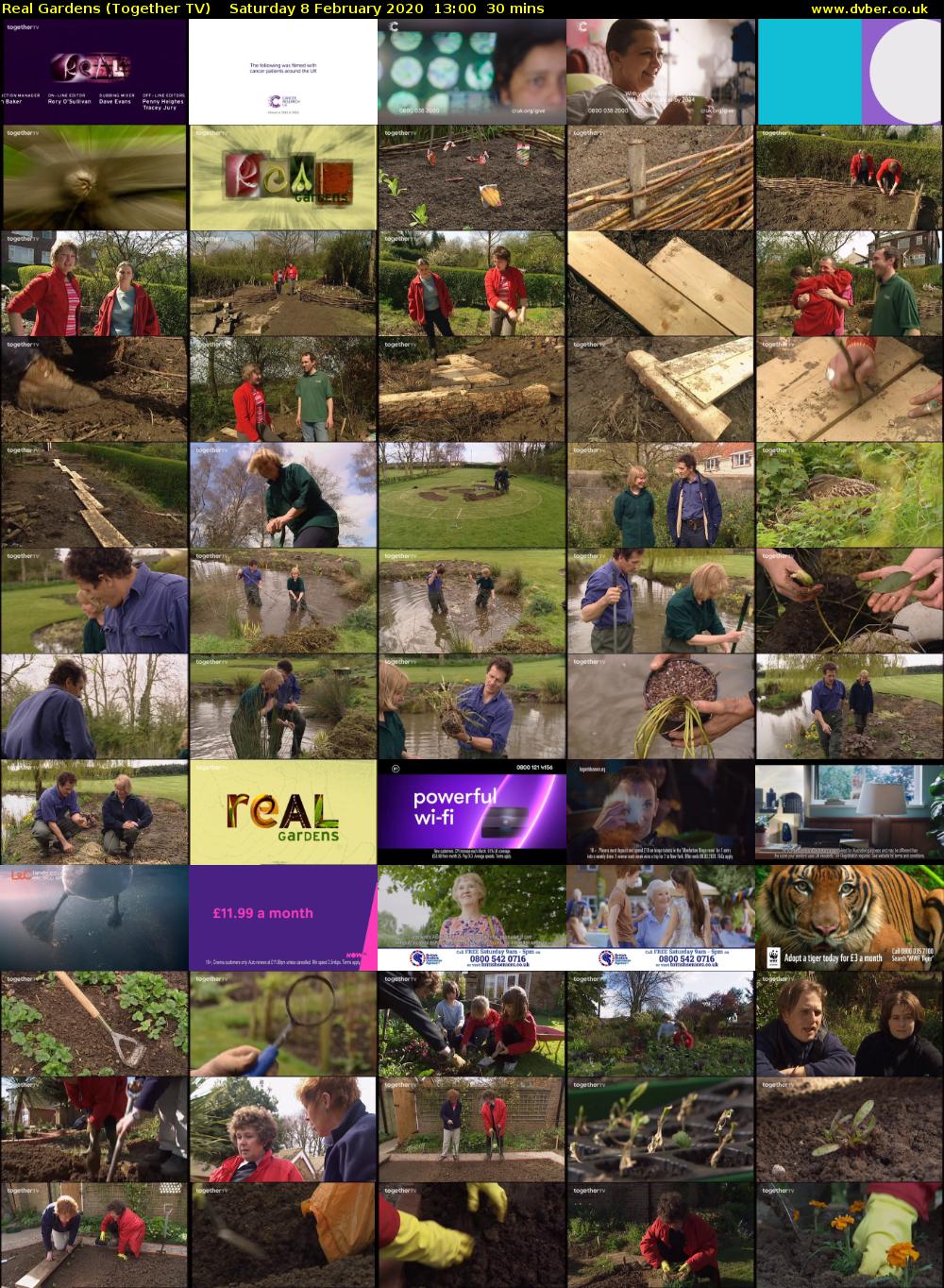 Real Gardens (Together TV) Saturday 8 February 2020 13:00 - 13:30
