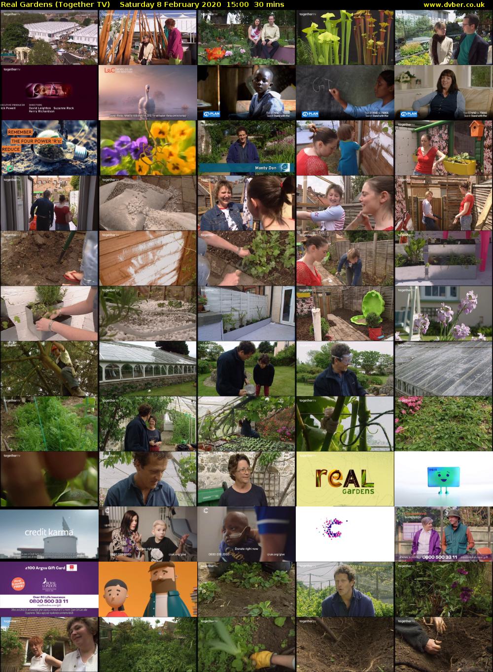 Real Gardens (Together TV) Saturday 8 February 2020 15:00 - 15:30