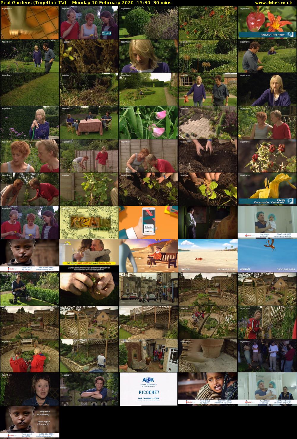 Real Gardens (Together TV) Monday 10 February 2020 15:30 - 16:00