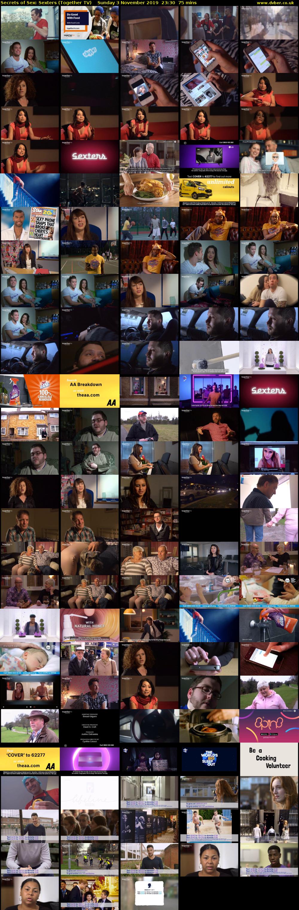 Secrets of Sex: Sexters (Together TV) Sunday 3 November 2019 23:30 - 00:45