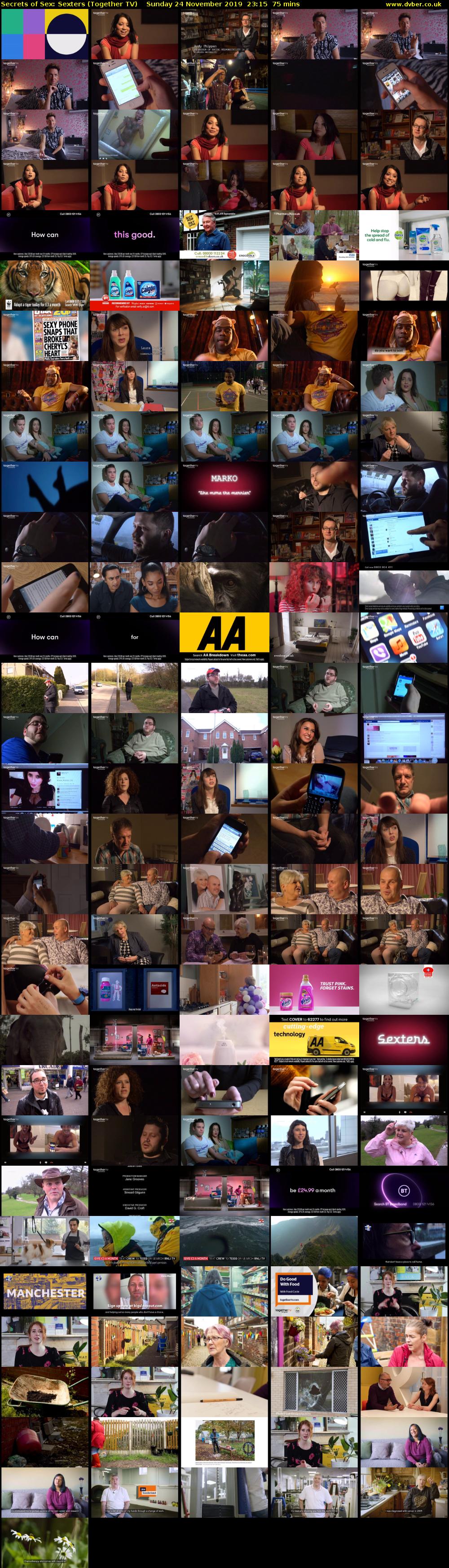 Secrets of Sex: Sexters (Together TV) Sunday 24 November 2019 23:15 - 00:30