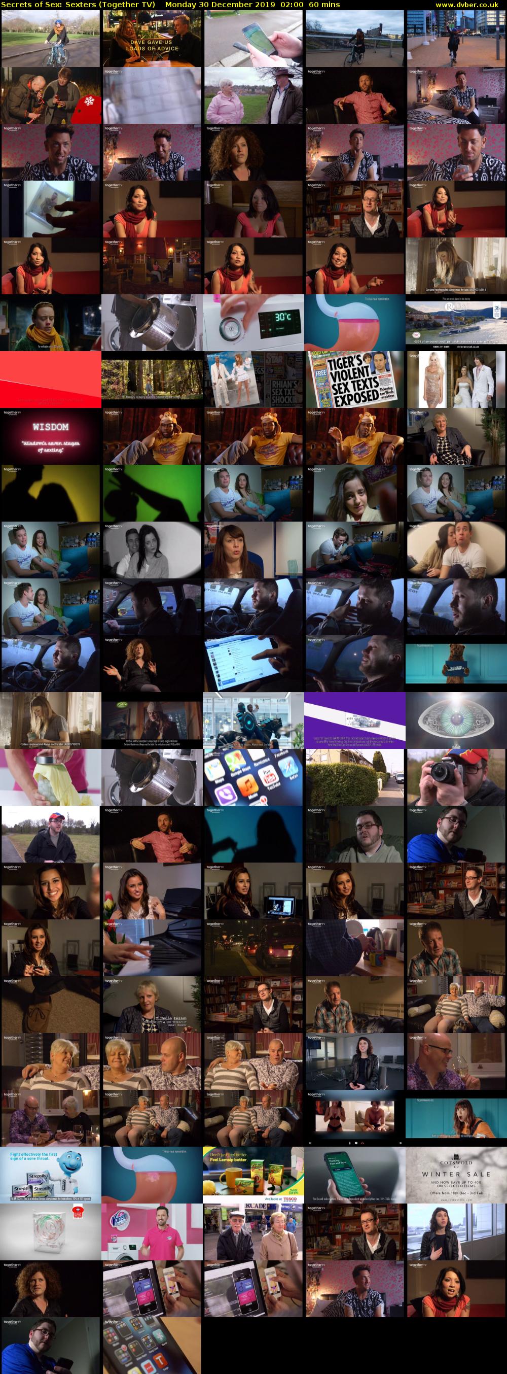 Secrets of Sex: Sexters (Together TV) Monday 30 December 2019 02:00 - 03:00