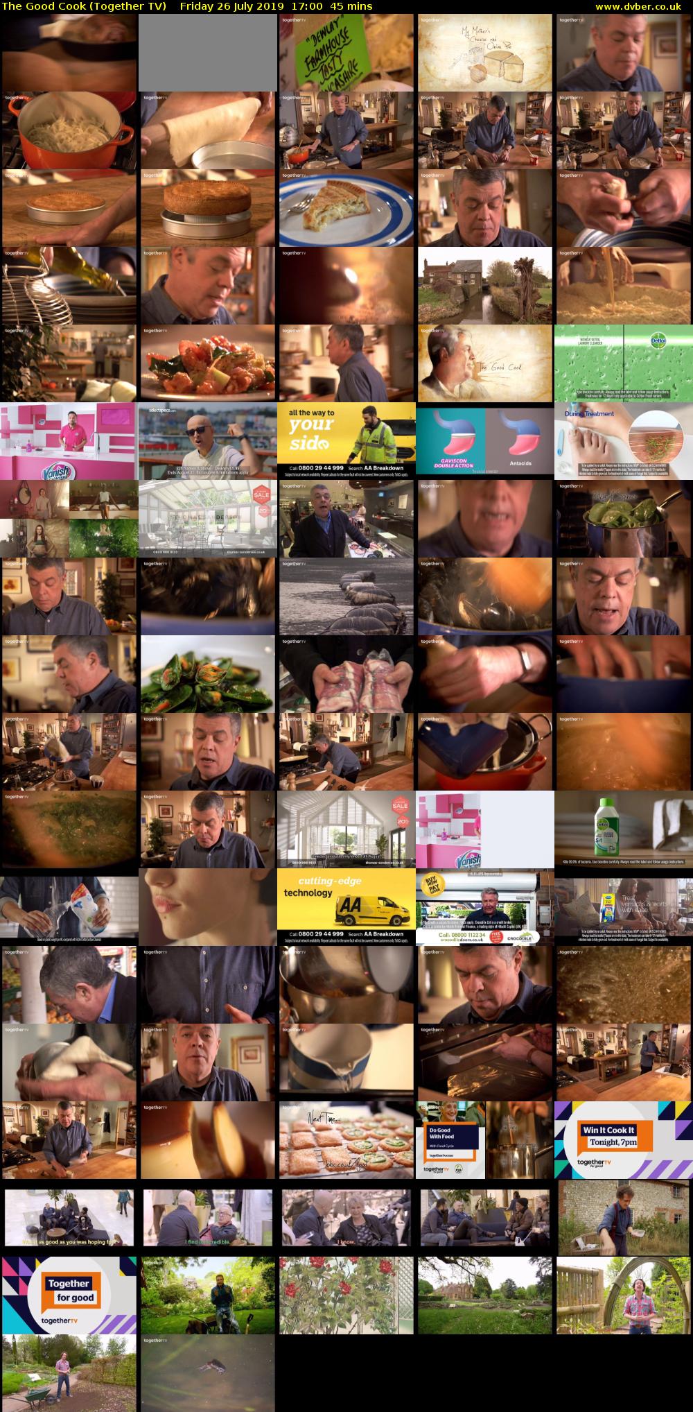 The Good Cook (Together TV) Friday 26 July 2019 17:00 - 17:45