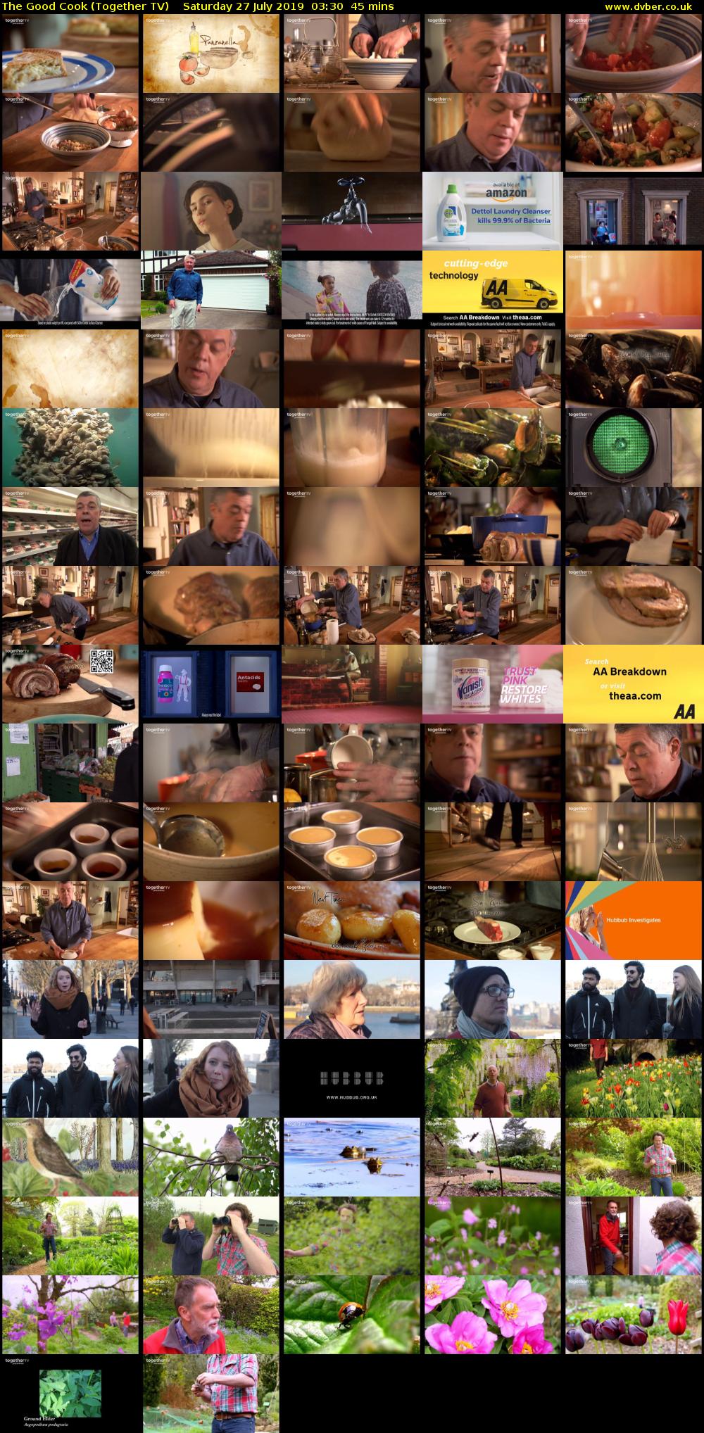 The Good Cook (Together TV) Saturday 27 July 2019 03:30 - 04:15