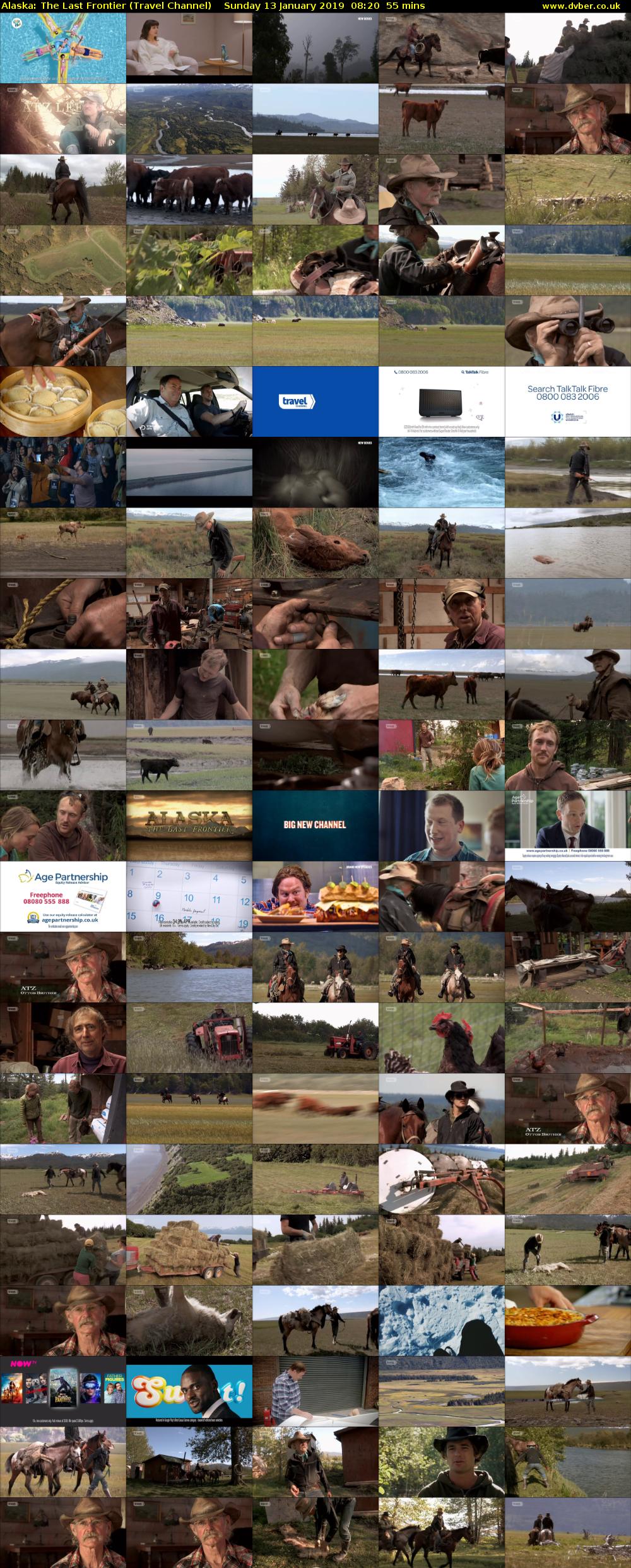 Alaska: The Last Frontier (Travel Channel) Sunday 13 January 2019 08:20 - 09:15