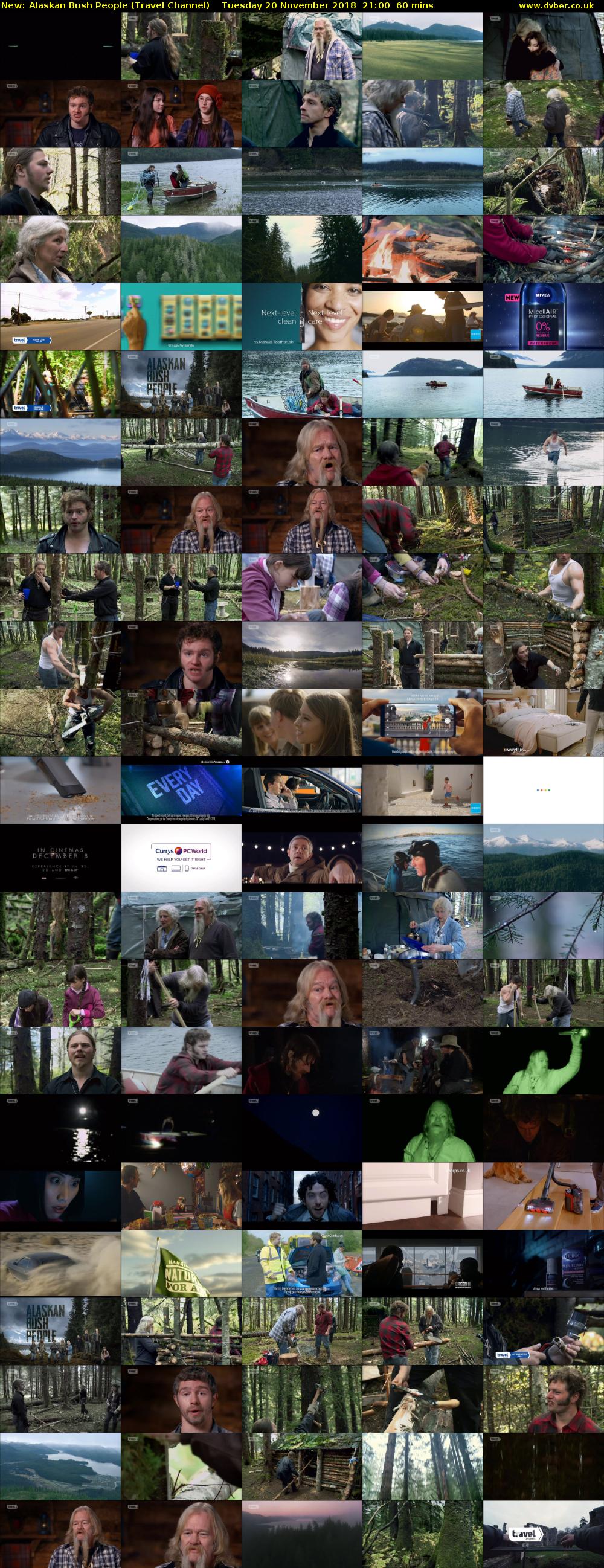 Alaskan Bush People (Travel Channel) Tuesday 20 November 2018 21:00 - 22:00