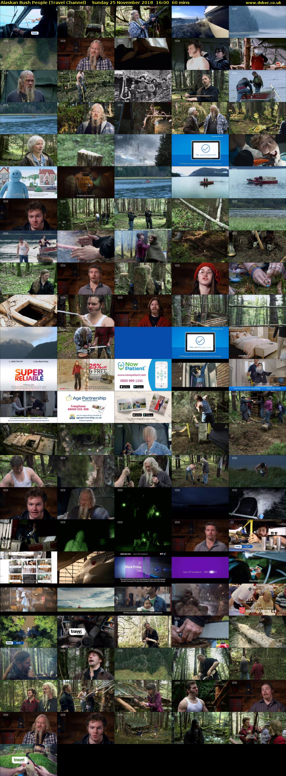 Alaskan Bush People (Travel Channel) Sunday 25 November 2018 16:00 - 17:00