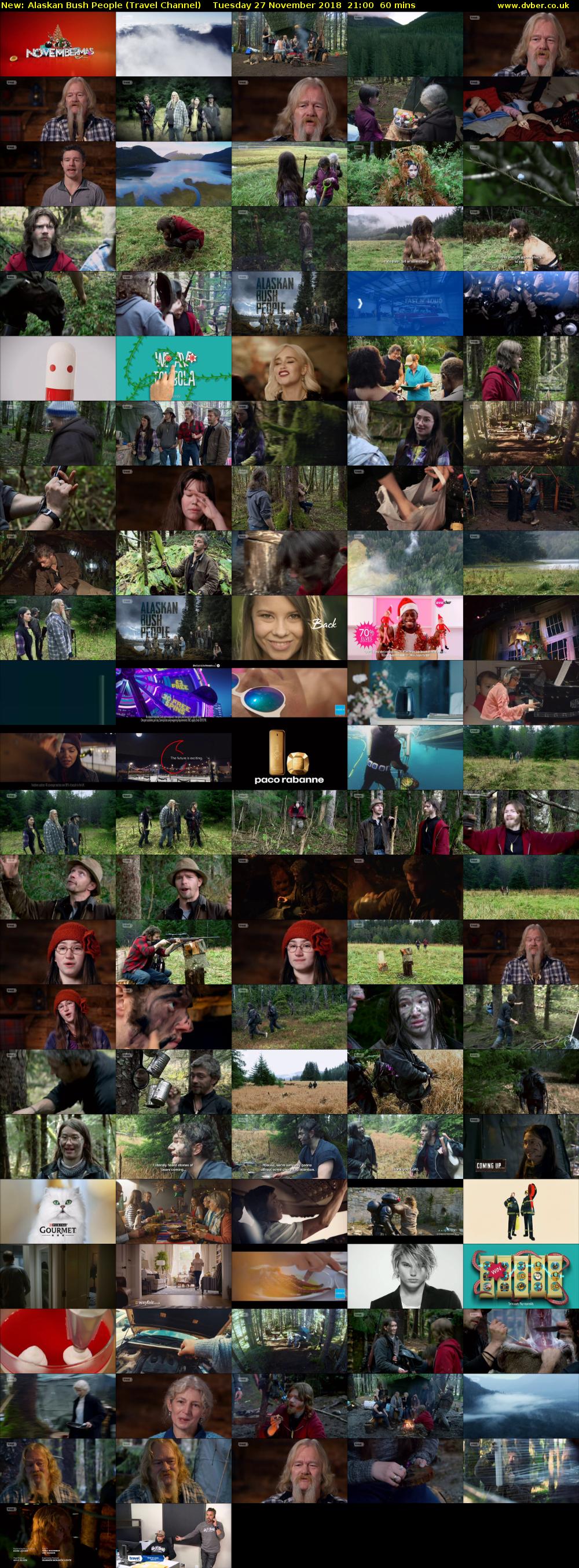 Alaskan Bush People (Travel Channel) Tuesday 27 November 2018 21:00 - 22:00