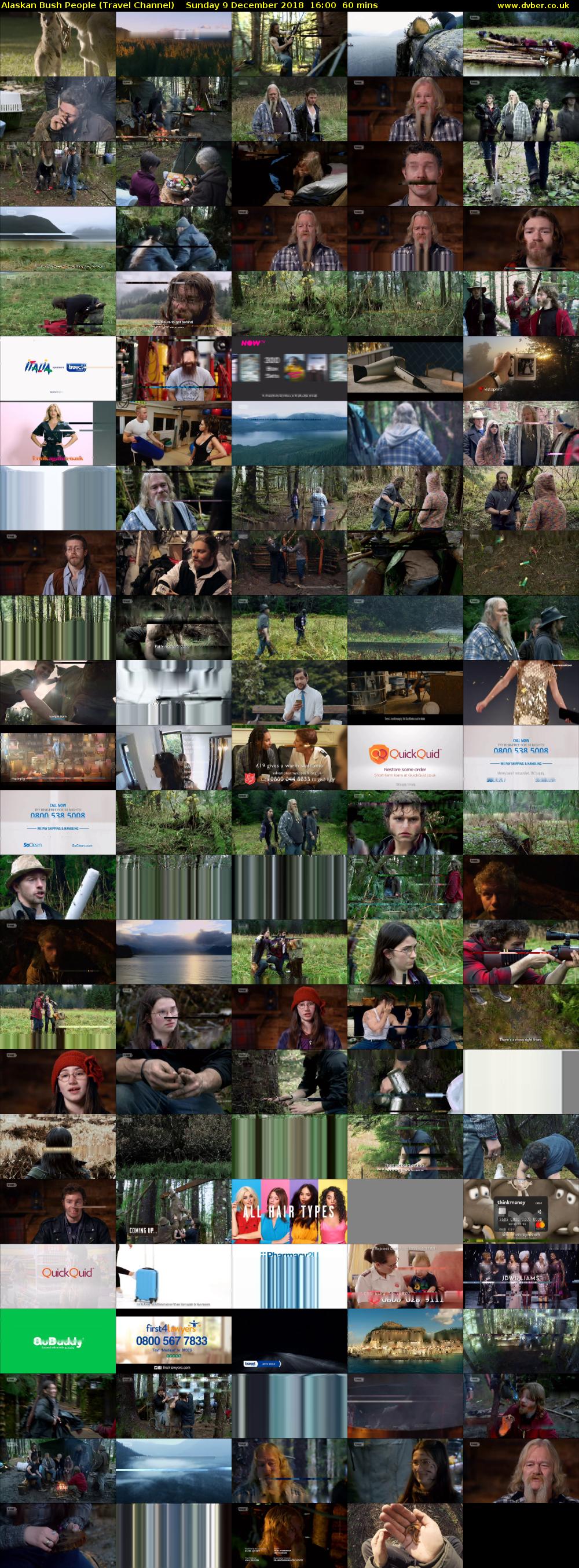 Alaskan Bush People (Travel Channel) Sunday 9 December 2018 16:00 - 17:00