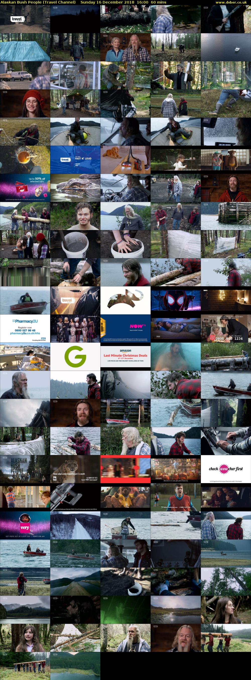 Alaskan Bush People (Travel Channel) Sunday 16 December 2018 16:00 - 17:00