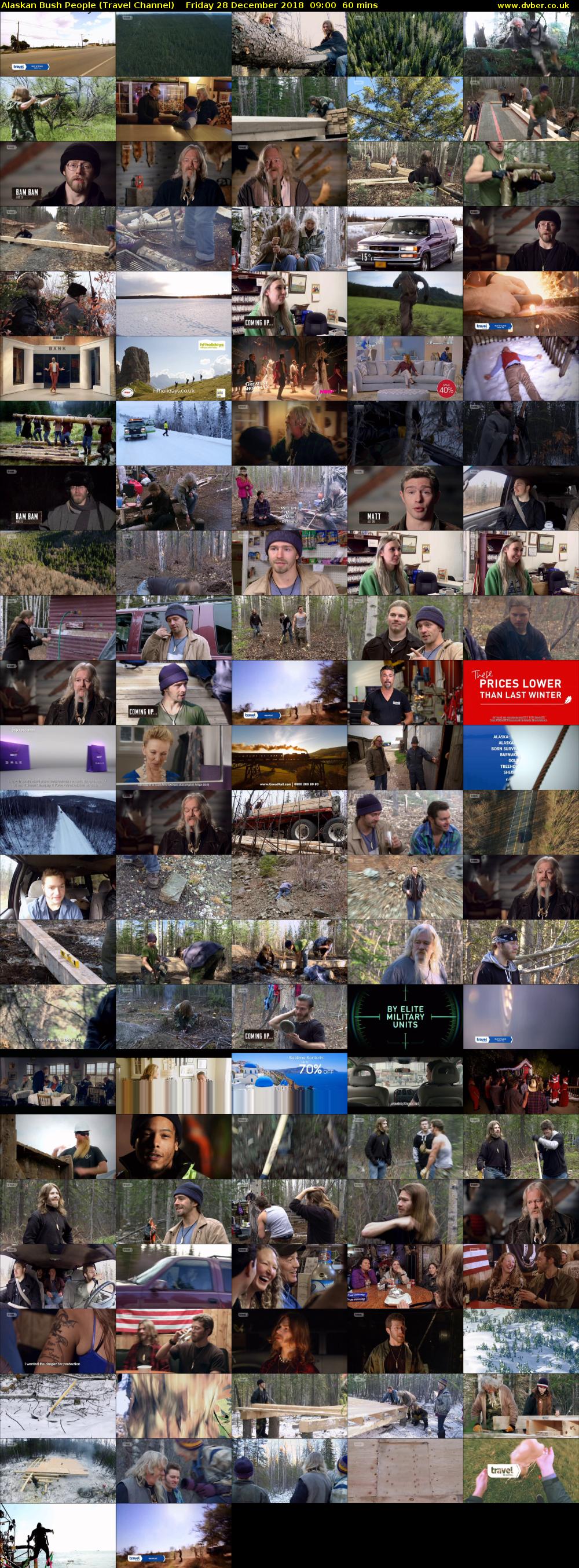 Alaskan Bush People (Travel Channel) Friday 28 December 2018 09:00 - 10:00