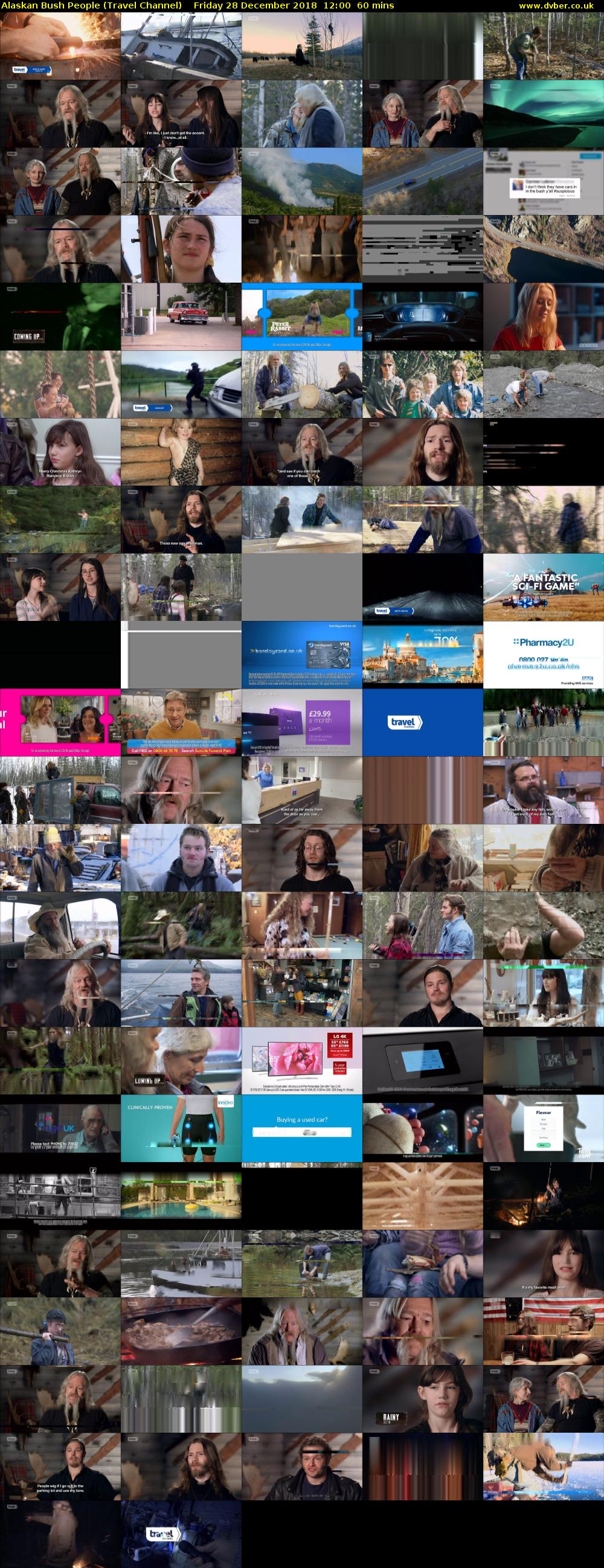 Alaskan Bush People (Travel Channel) Friday 28 December 2018 12:00 - 13:00