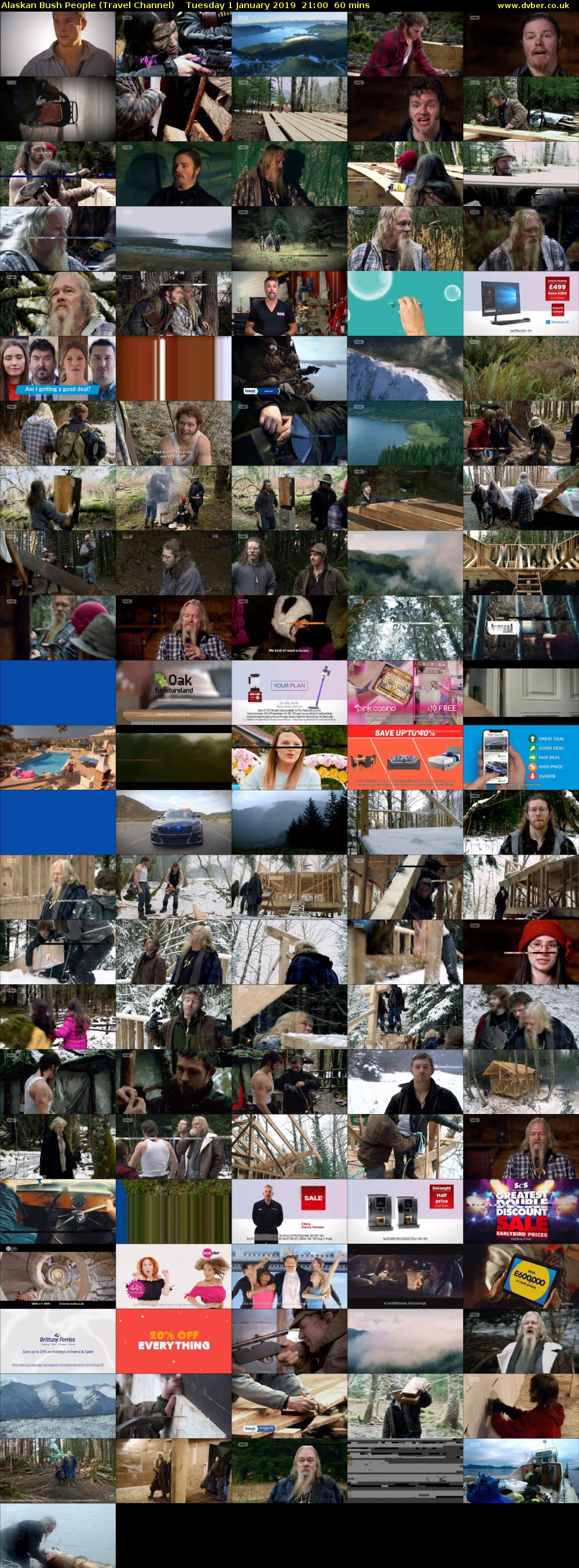 Alaskan Bush People (Travel Channel) Tuesday 1 January 2019 21:00 - 22:00