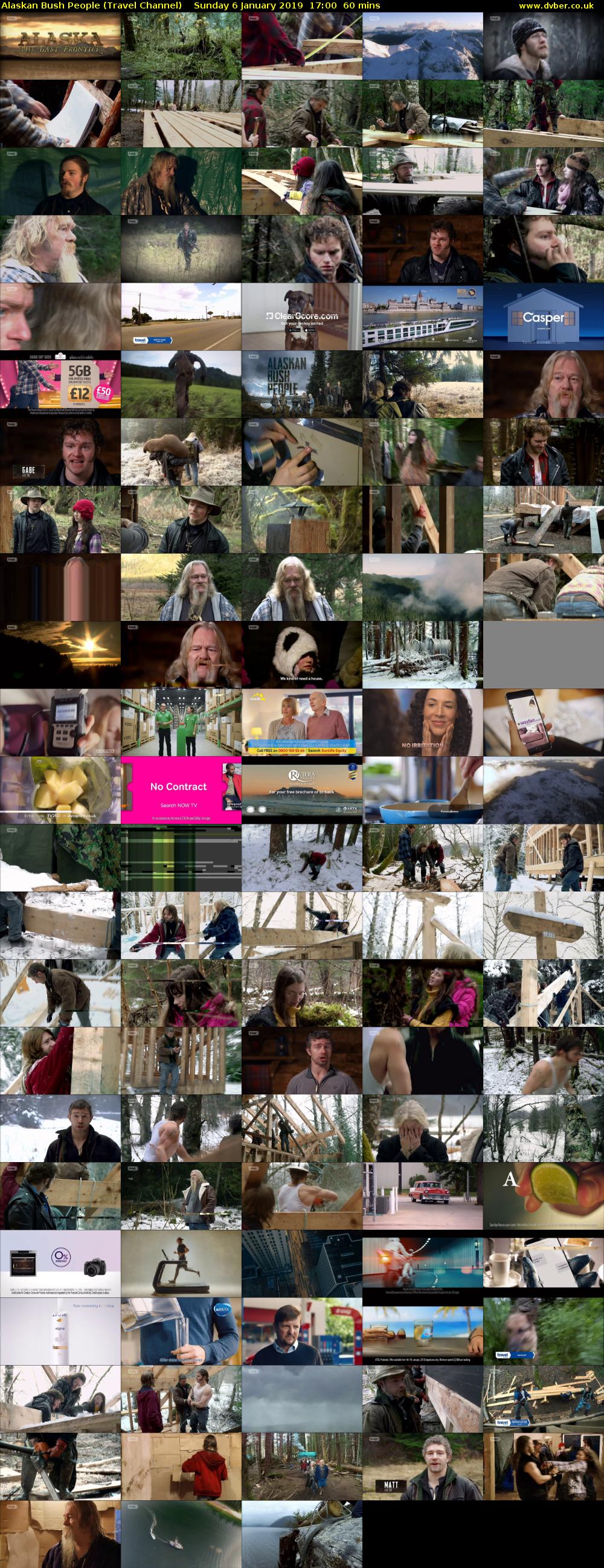 Alaskan Bush People (Travel Channel) Sunday 6 January 2019 17:00 - 18:00