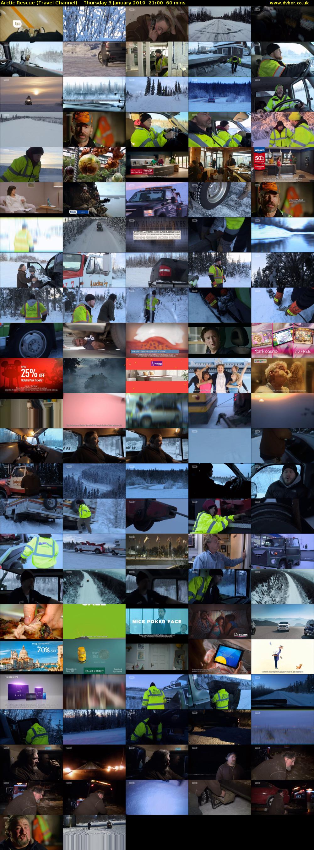 Arctic Rescue (Travel Channel) Thursday 3 January 2019 21:00 - 22:00