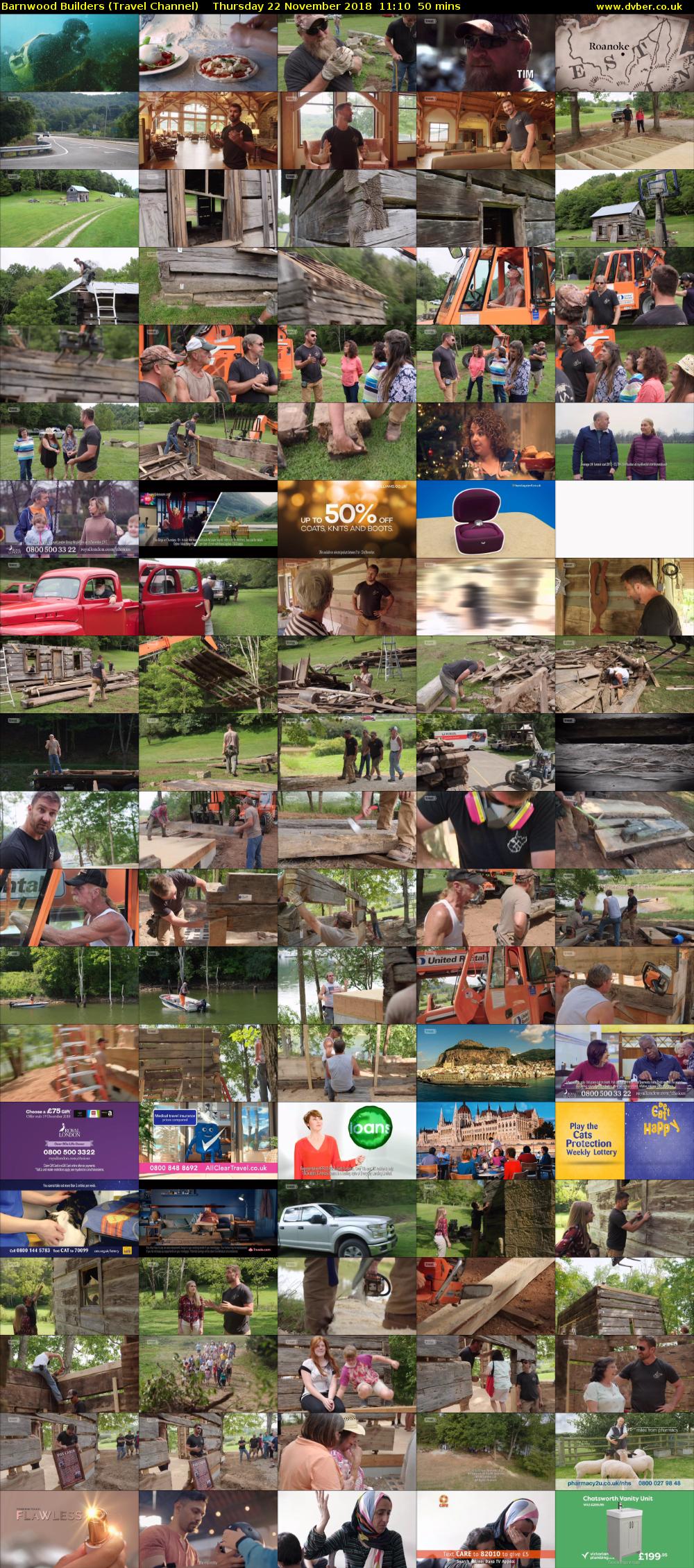 Barnwood Builders (Travel Channel) Thursday 22 November 2018 11:10 - 12:00