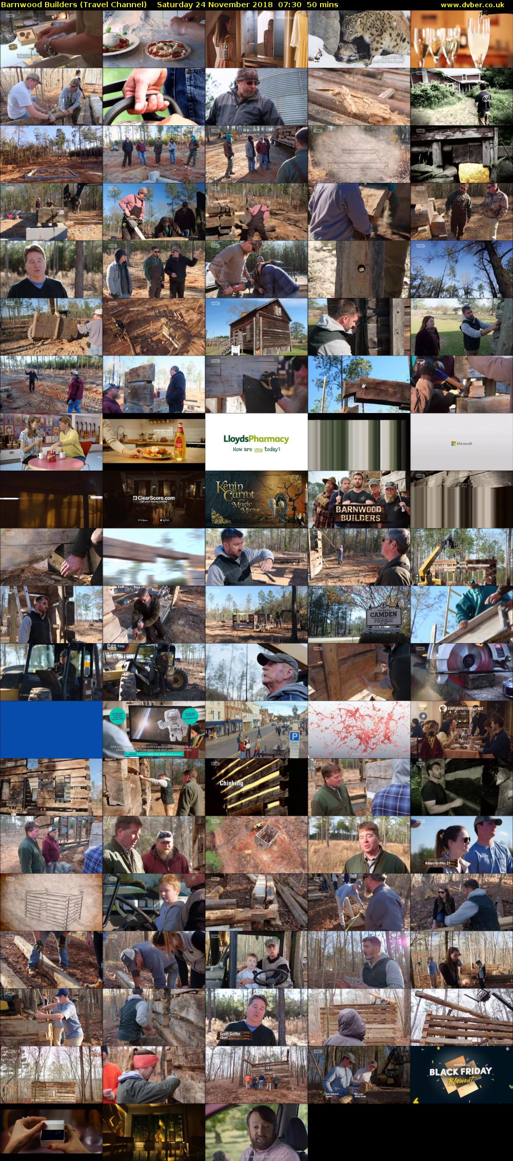 Barnwood Builders (Travel Channel) Saturday 24 November 2018 07:30 - 08:20