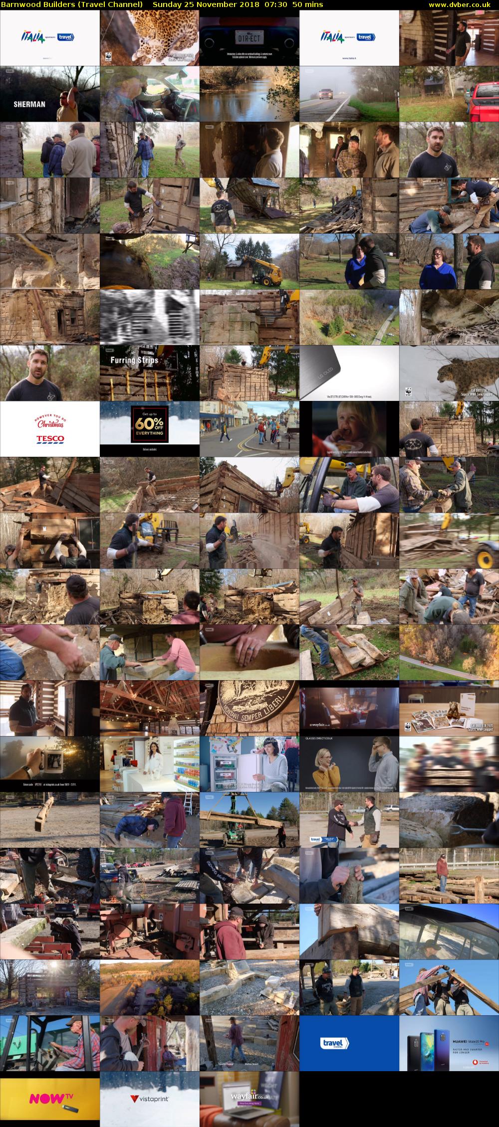 Barnwood Builders (Travel Channel) Sunday 25 November 2018 07:30 - 08:20