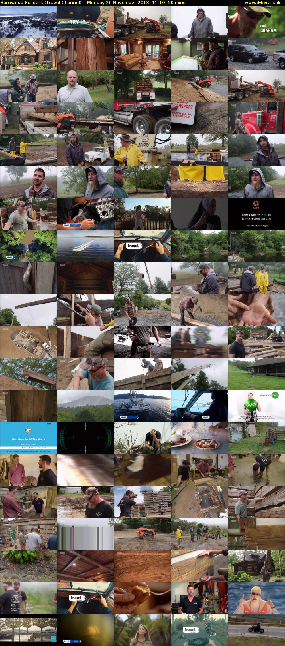 Barnwood Builders (Travel Channel) Monday 26 November 2018 11:10 - 12:00